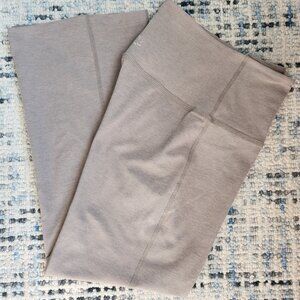 Beyond Yoga Spacedye Retro Cropped Pants - Sand Swept Heather - L